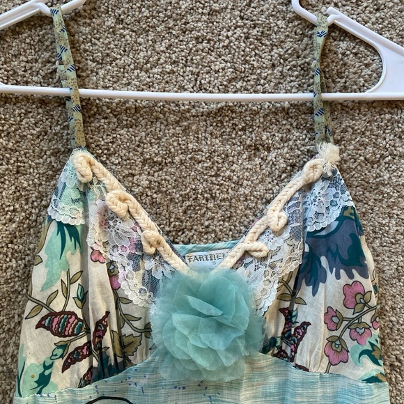 Y2K boutique babydoll flower dress size small - Picture 5 of 8